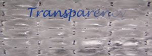 Transparency banner