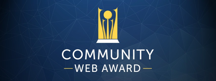 Community web award