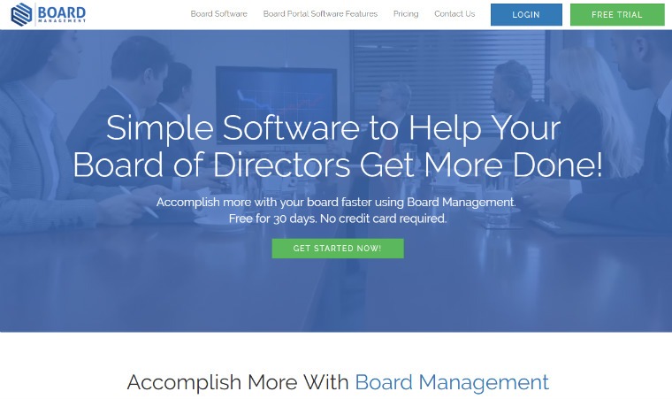 New Board Management Website